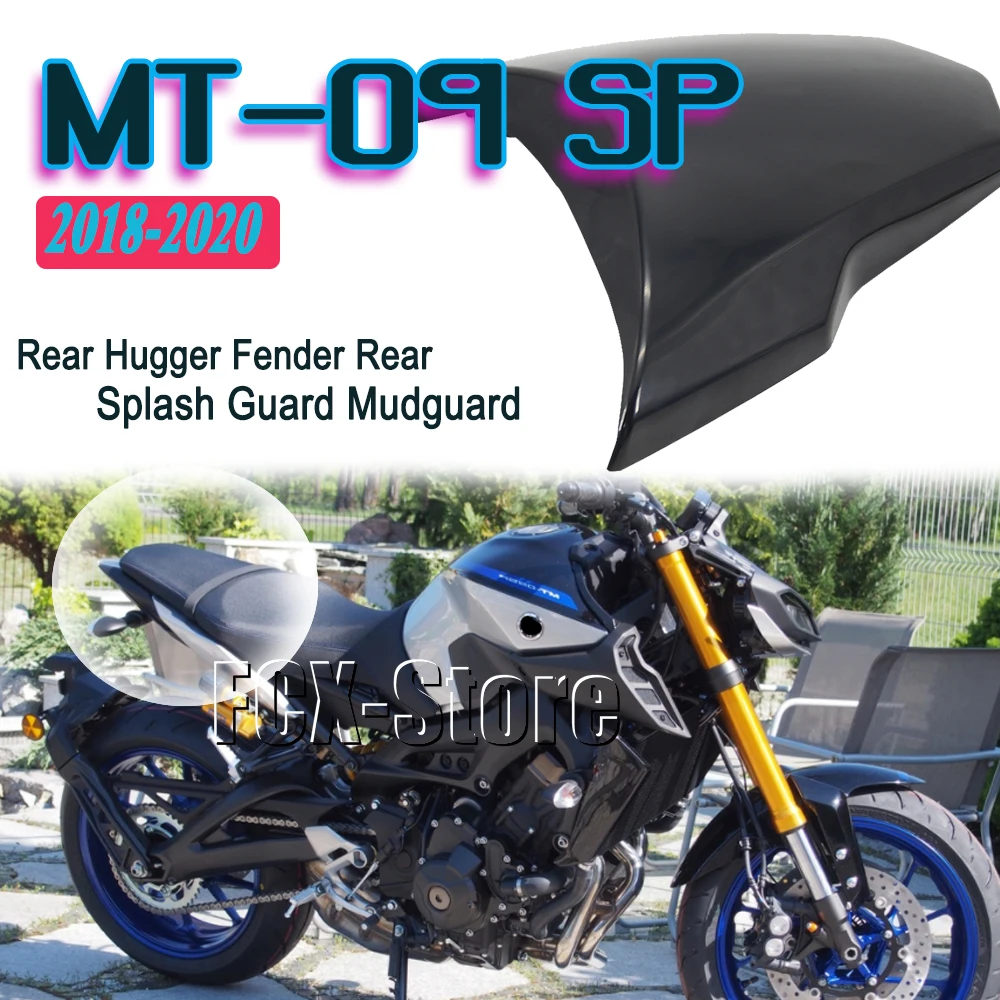 

Carbon Fiber Motorcycle Accessories Rear Hugger Fender Rear Splash Guard Mudguard FOR YAMAHA MT-09/SP FZ-09 2017 2018 2019 2020