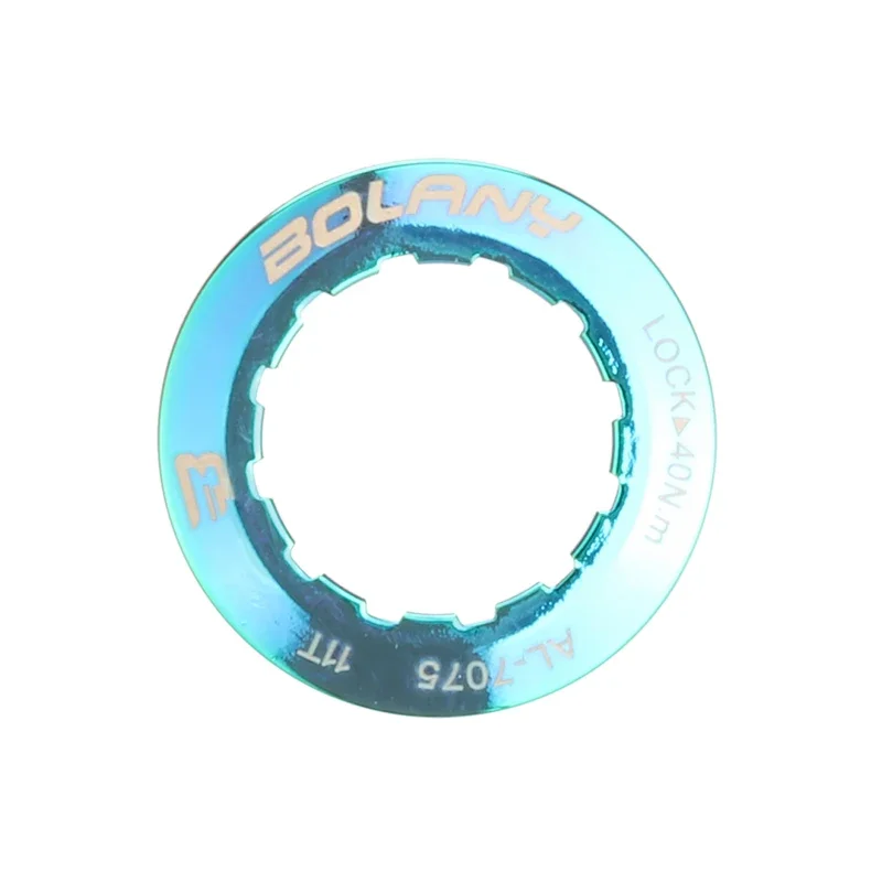 Bolany Aluminum Alloy 11T Multicolor Cassette Cover Bicycle Cycling Fixing Bolt Screw Freewheel Cover Bicycle Parts bicycle parts