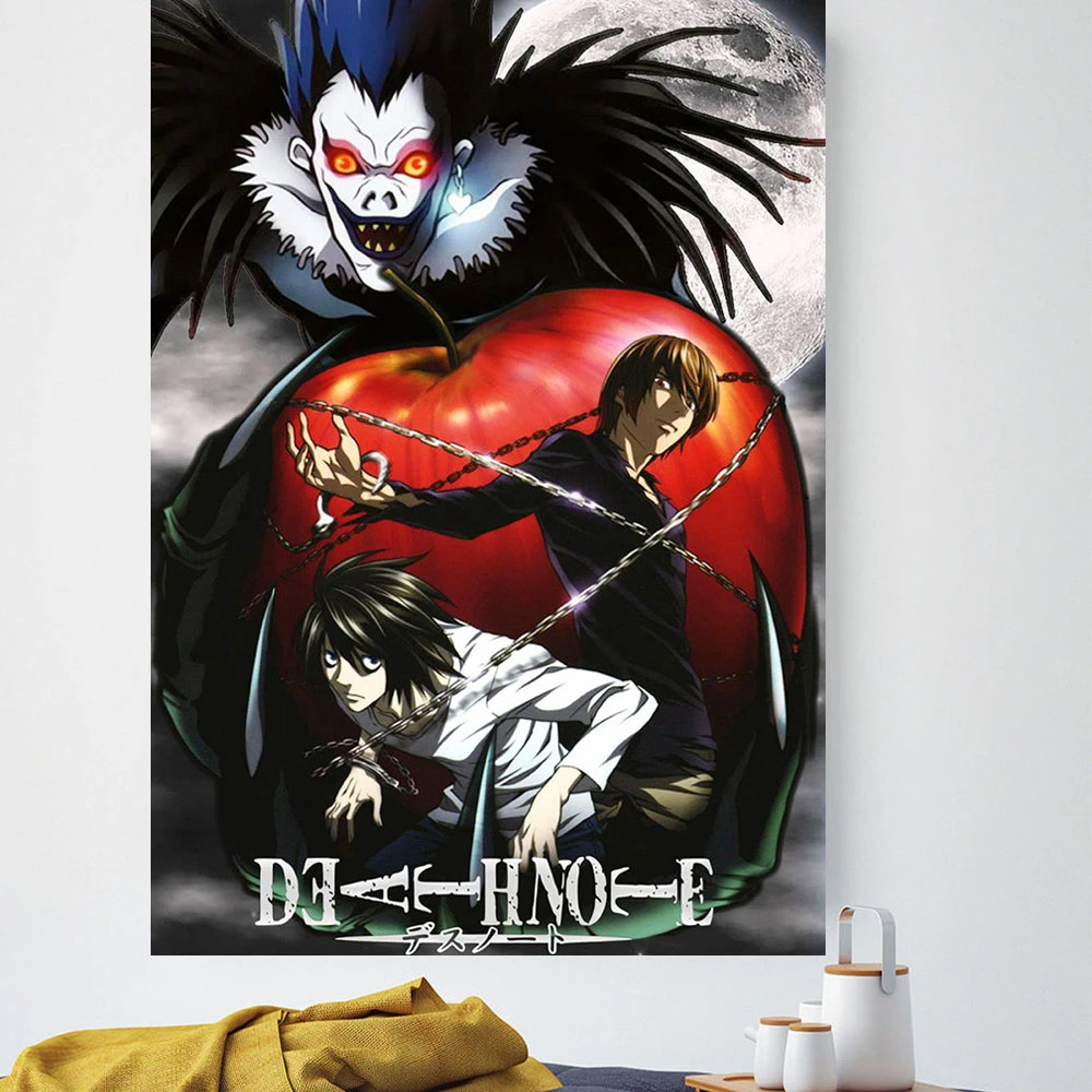 53 Style Japanese Anime Death Note | Japanese Anime Wallpaper Death - 53  Style Anime - Aliexpress