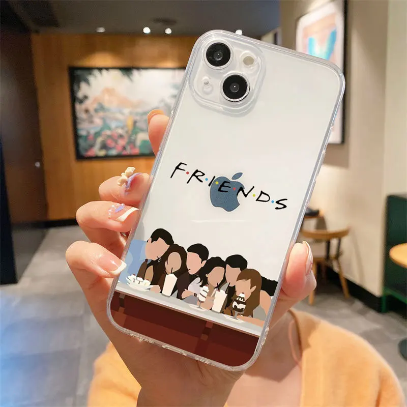 Central Perk Coffee Friends Silicone Phone Case Cover