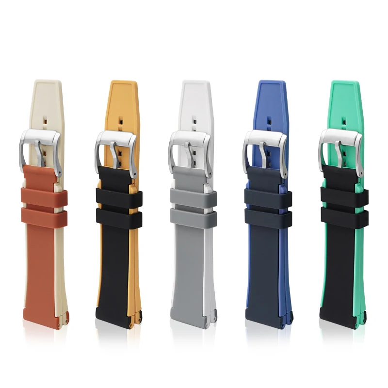 Cinturino Per Swatch X Blancpain Five Oceans Uomo Donna Sport Gomma Impermeabile Silicone Fifty Fathoms Cinturino A Sgancio Rapido 22Mm