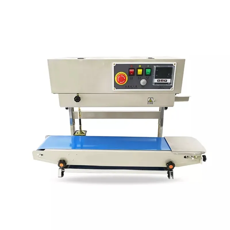 FR900LW Vertical Continuous Bag Sealer Sealing Machine With Date Code Printing 2