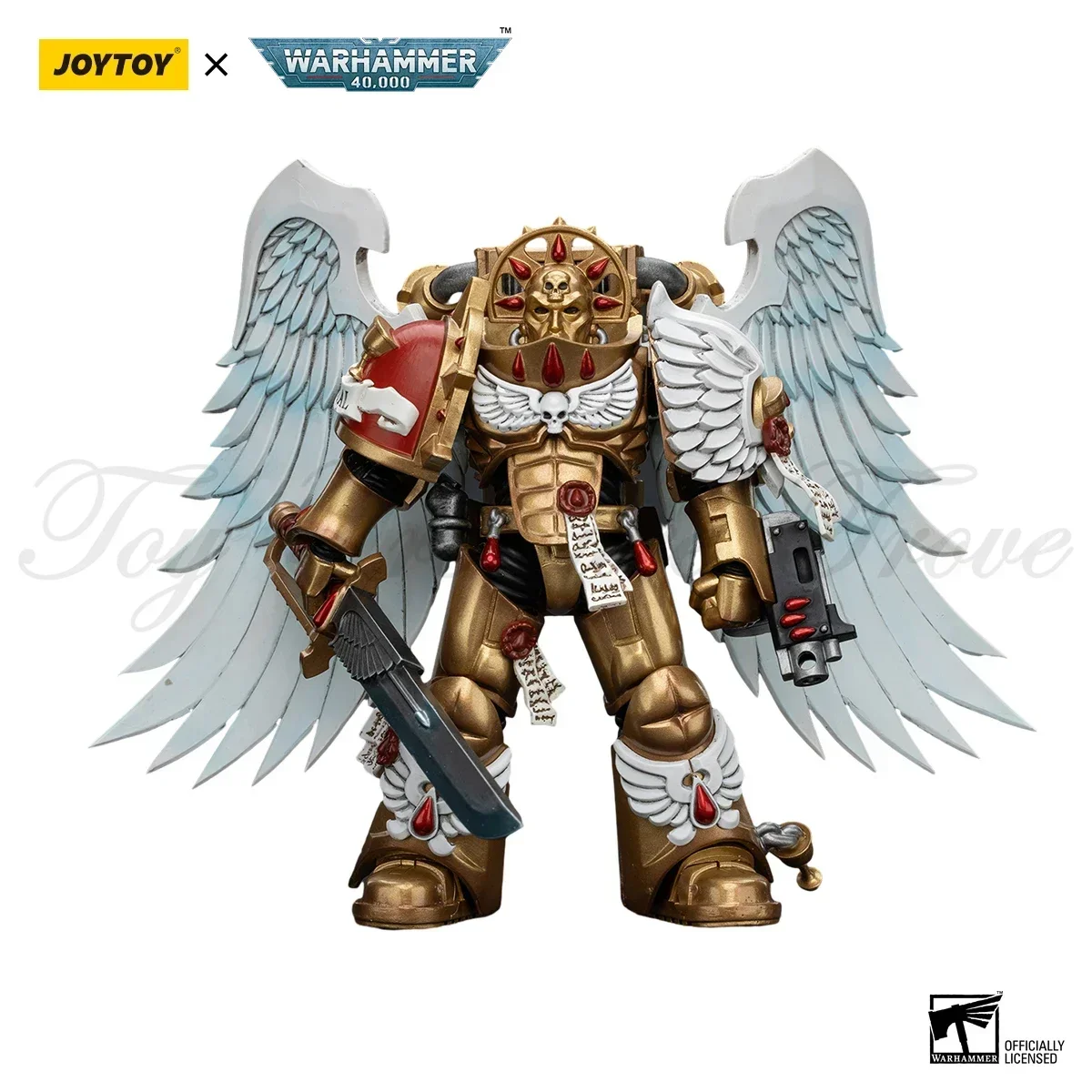JOYTOY-figura de acción de Warhammer, modelo militar de 40K, ángeles de  sangre, guardia sanguinaria, Anime, 1/18, en STOCK - AliExpress, image size:1200x1200