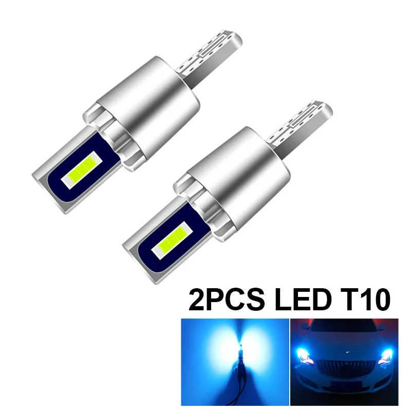 2pc LED Crystal Blue