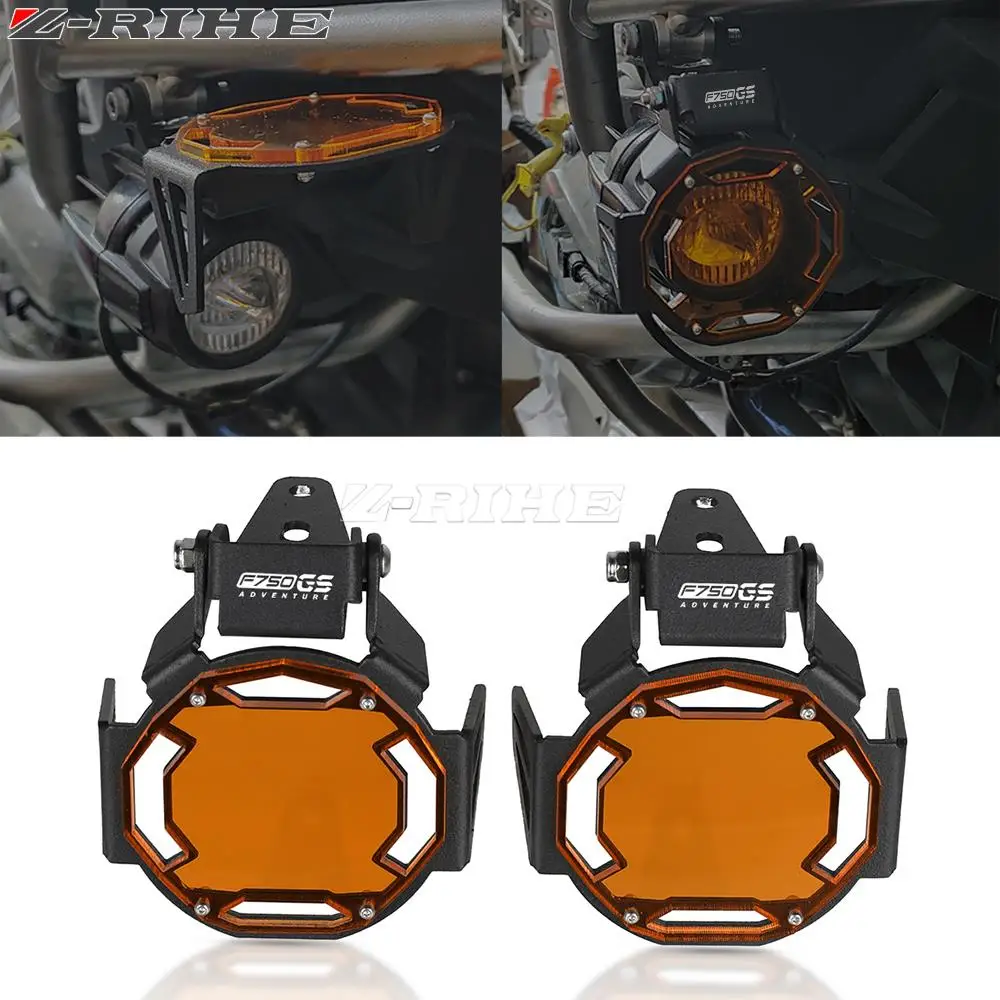 

Motorcycle Accessories Flipable Fog light lamp Protector Guard Lamp Cover For BMW F750GS F750 GS Adventure ADV F750GSA F 750GS