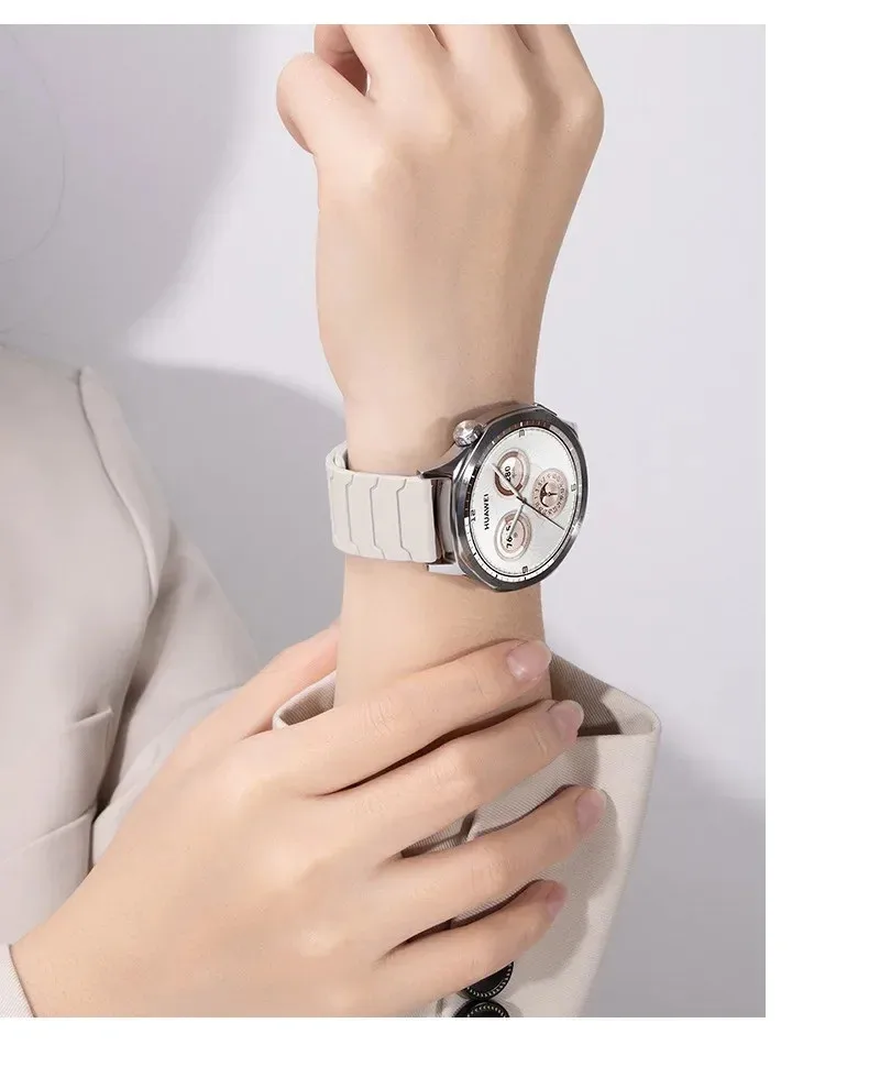 Sporty Magnetic Silicone Watch Strap - 22mm Universal Fit