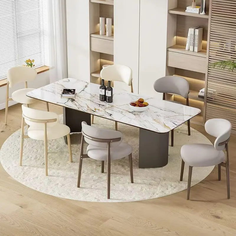Description Picture 4 of itemElegant Solid Wood Dining Chair with Soft Upholstered Back for Home and Restaurant Use Solid Wood Dining Chair