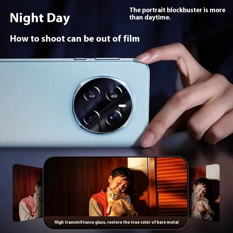 2PCS Tempered Glass Camera Lens Protector with Easy Installation
