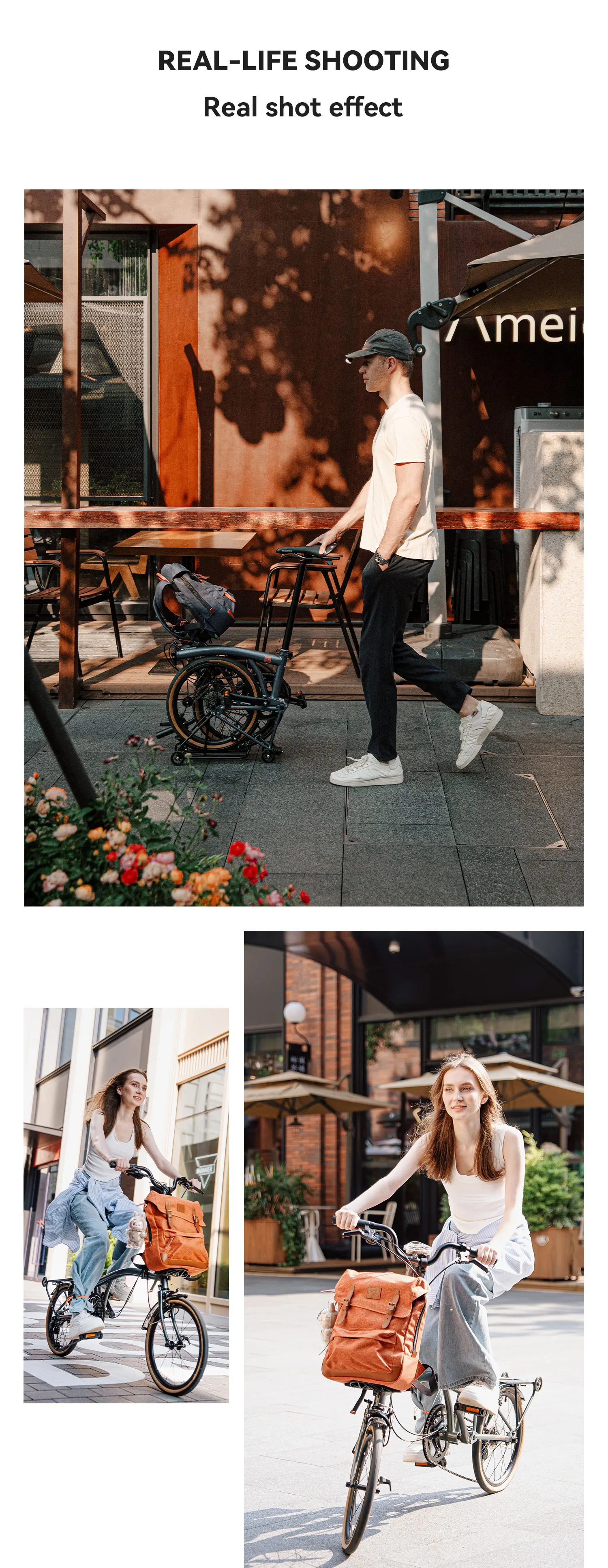 ROCKBROS Backpack Folding Bicycle Bag 11.5L Capacity Portable Bag Handbag with YKK zipper for Brompton Folding Bicycle Backpack