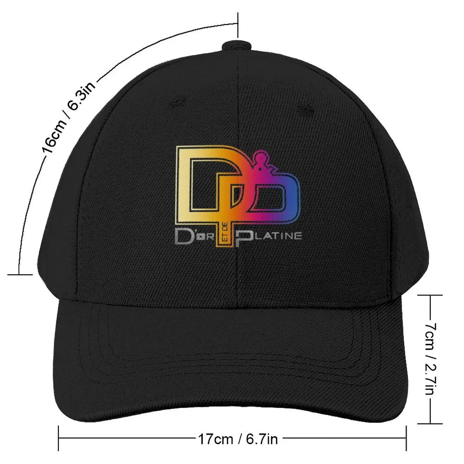 gold and platinum Baseball Cap Hip Hop birthday Brand Man cap Women's Hats Men's