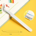 White Curved