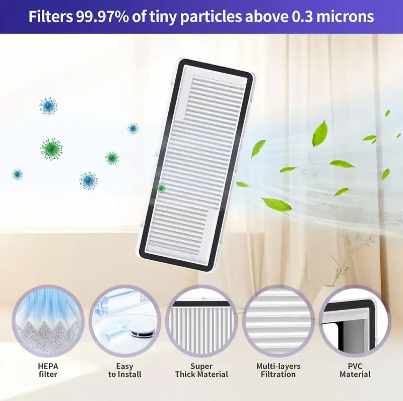 Narwal Freo X Ultra / J4 / J4 Lite Robot Vacuum Spare Parts Main Side Brushes Mop Cloths HEPA Filters Accessories - Image 4