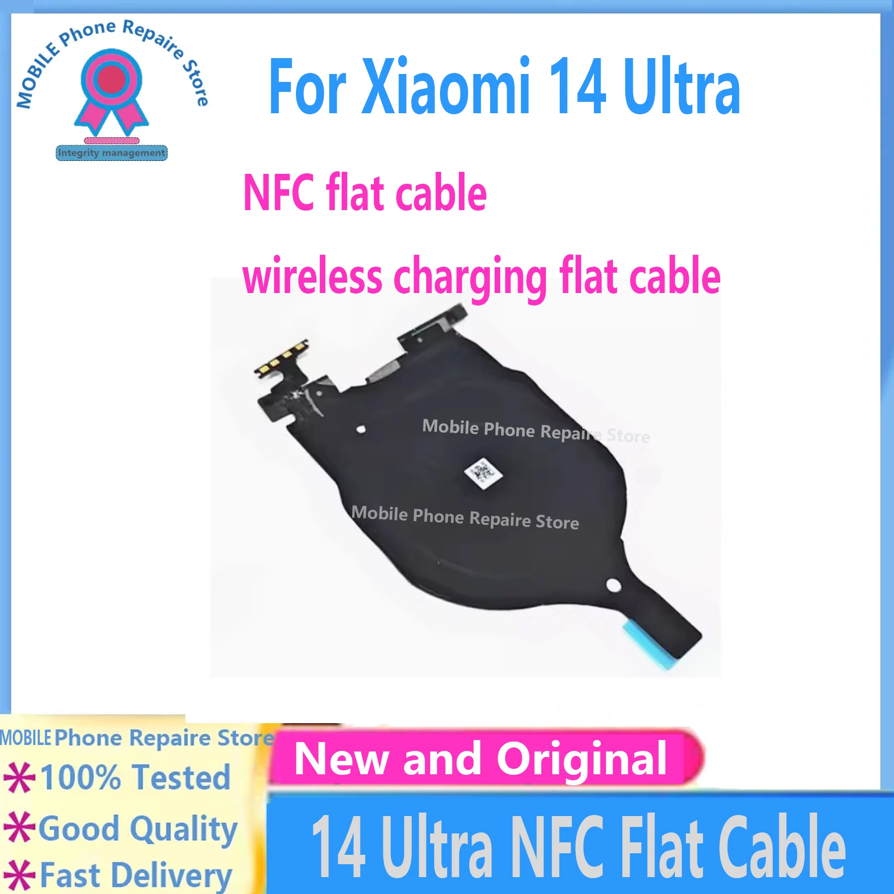 Wireless Charge Riboon Fo Xiaomi mi 14 Ultra Wireless Charging NFC Chip Signal Antenna NFC ...