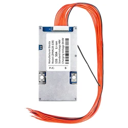 Bisda High - Power Lithium Battery Protection Board with Balance Wire and Temperature Control - 15A