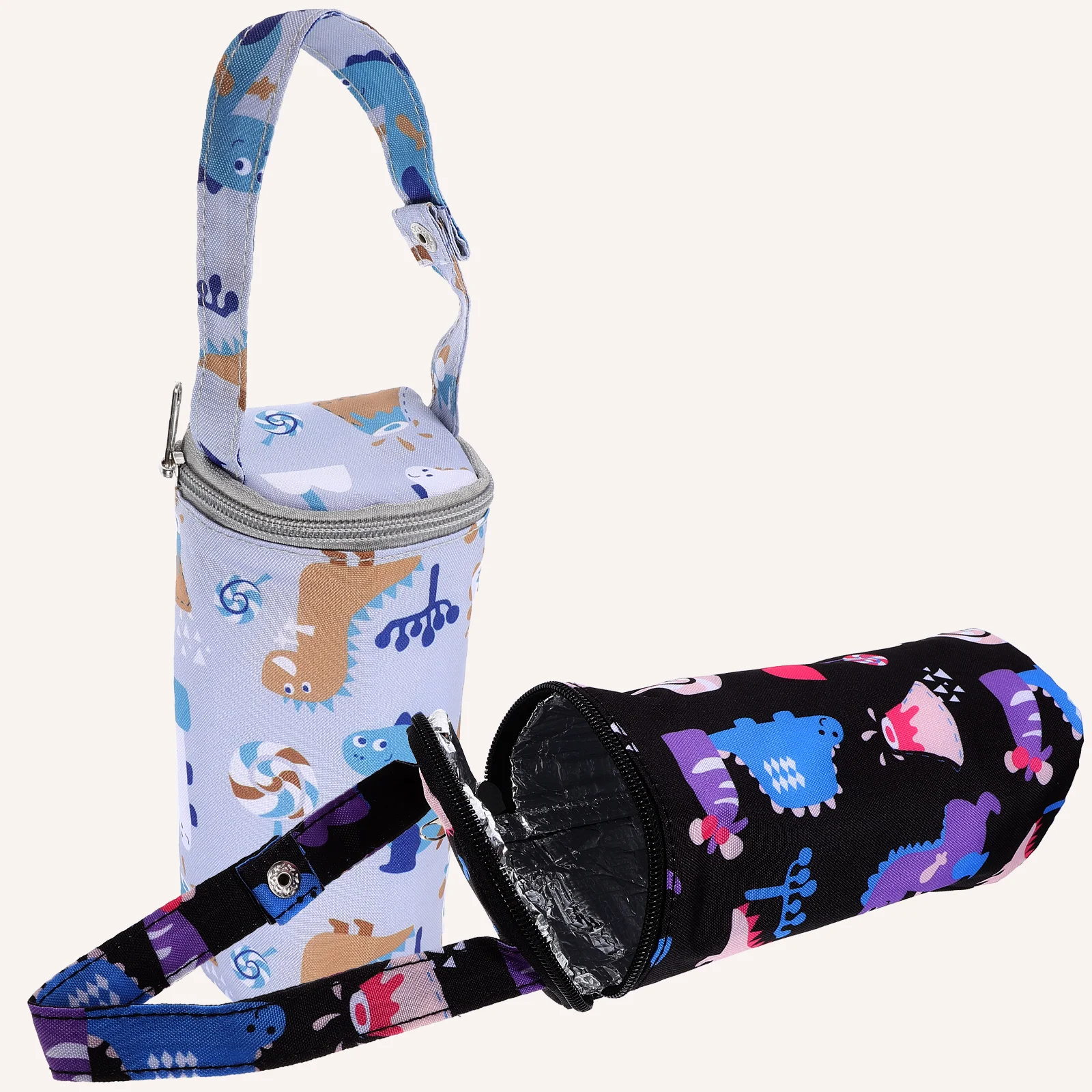 

2 Pcs Baby Bottle Thermal Bag Insulated Feeder Breastfeeding Bottles Sleeve 300d Oxford Cloth Holder Milk Chiller