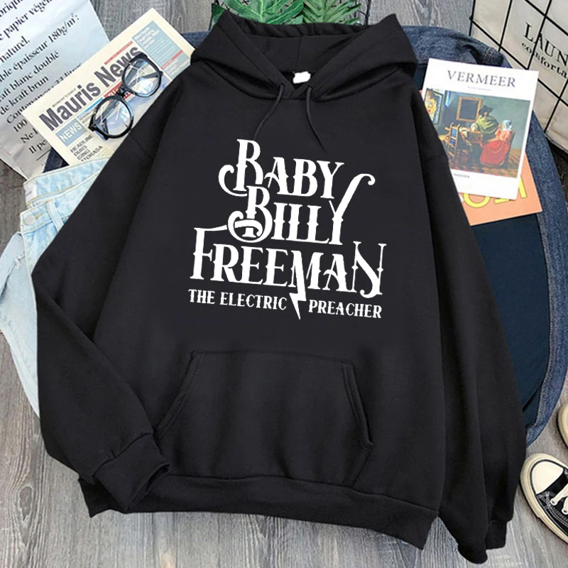 Righteous Gemstones Baby Billy Trendy Print Hoodie Brand Causal Hooded Tops Soft Fleece Pullovers Autumn Comfortable Sweatshirts
