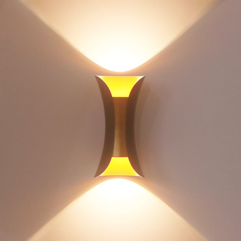 10W Wall Light LED Outdoor Waterproof IP65 Porch Garden Wall Lamp Indoor Bedroom Bedside Decoration Lighting