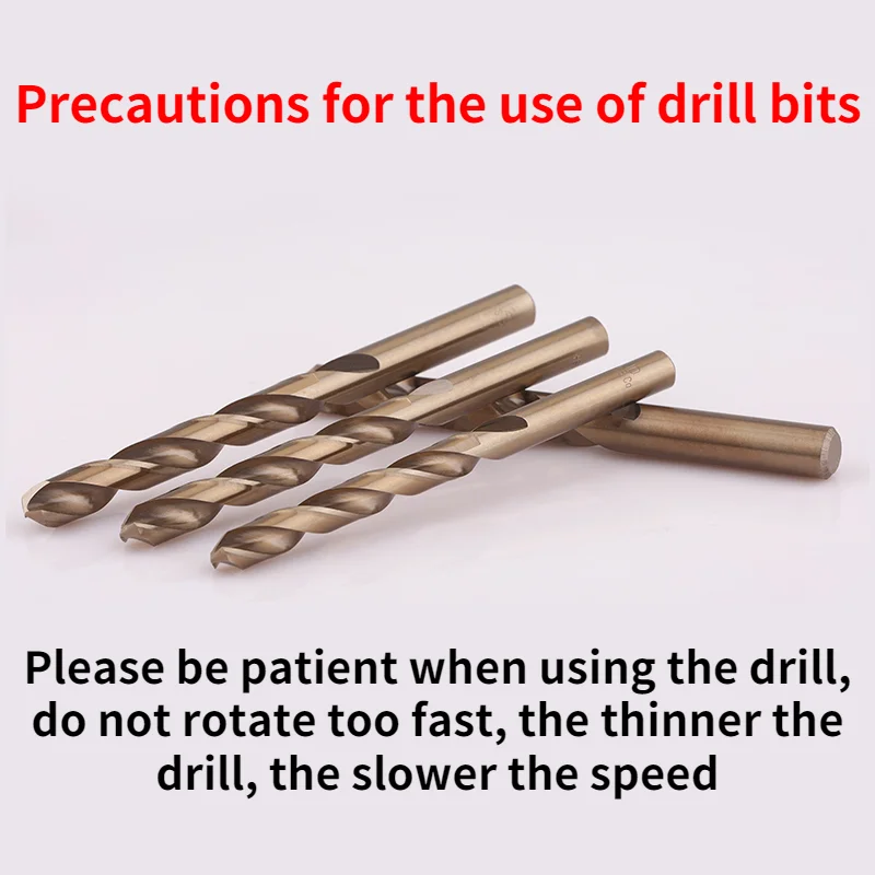 Forets 1.2mm Précision Anawakia - Lot De 10 Forets Hélicoïdaux M35 HSS-Co 5% Cobalt | 1,2 Mm | Pour Acier Inox Et Métaux Durs Perce Acier Inox