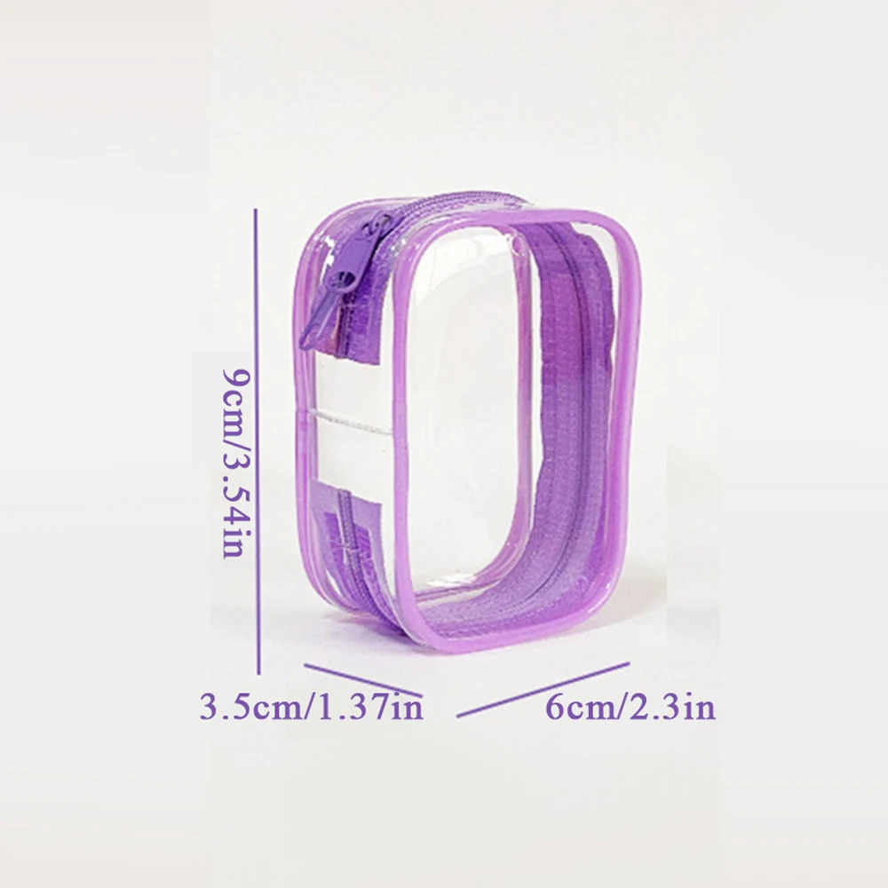 Toy Storage Case Thicken Transparent PVC Mystery Box Organizer Box Keychain Bag Protect Mystery Toy Storage Case for Jasmine Bubble Matt Doll Toy