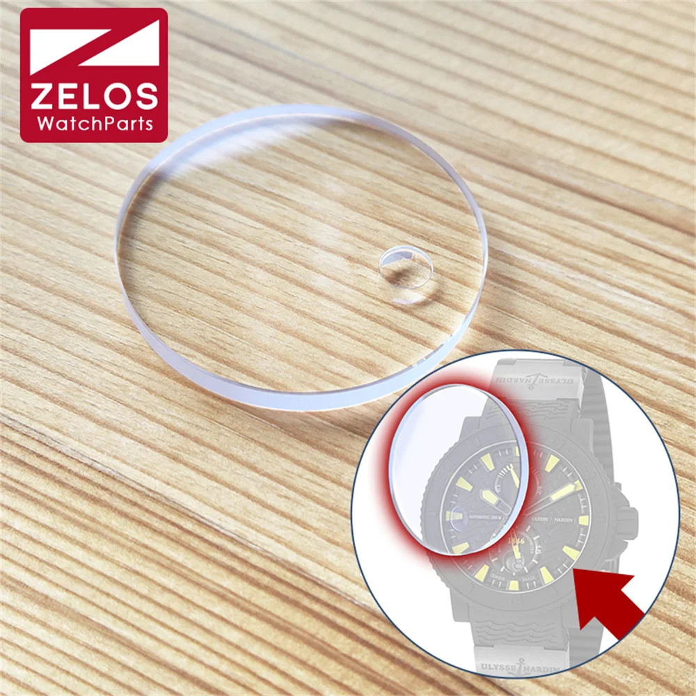 Orologio Con Rivestimento Ar Data Vetro Zaffiro Per Un Ulysse Nardin Chronometro Maxi Marine Diver Watch