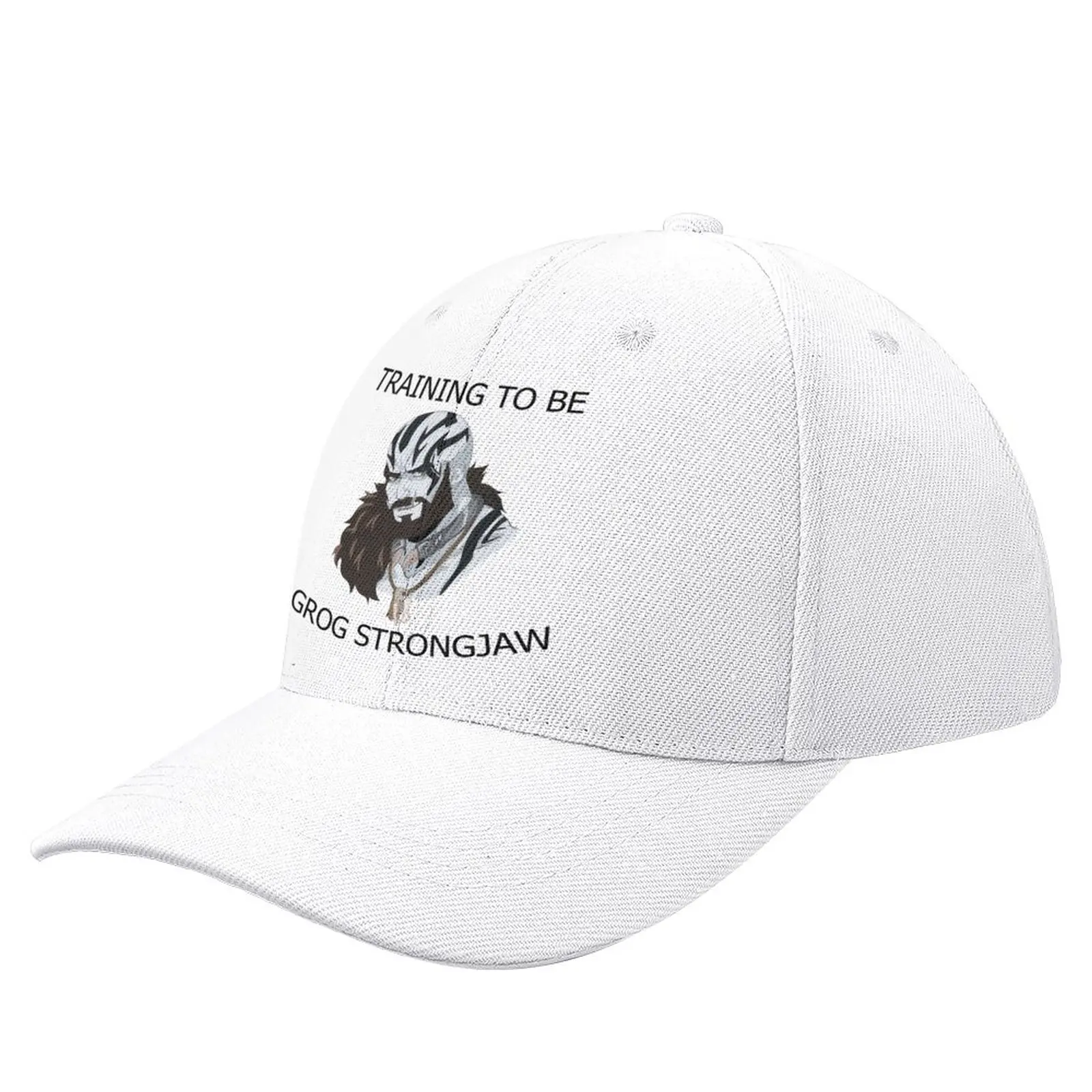 

TRAINING TO BE GROG STRONGJAW Baseball Cap Dropshipping Beach Outing black boonie hats Women'S Beach Outlet Men'S