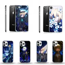 

Genshin Impact Dainsleif game Phone Case Transparent soft For iphone 12 11 13 7 8 6 s plus x xs xr pro max mini
