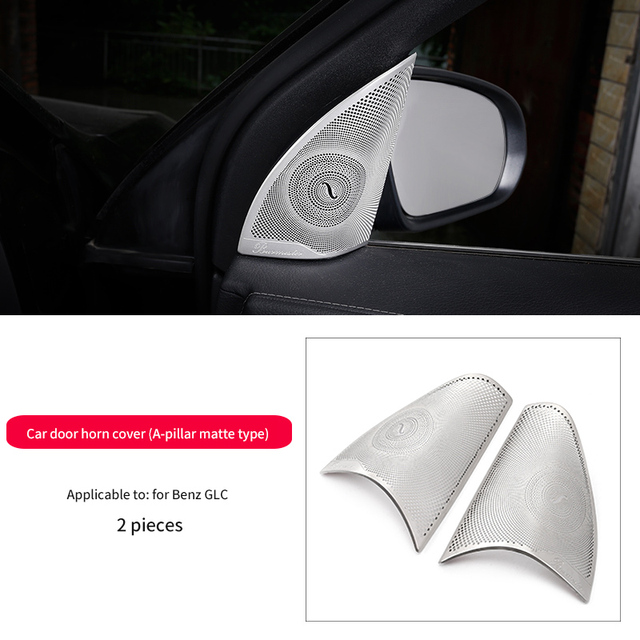 Car Audio Speaker Cover Trim Door Loudspeaker Cover Trim Car Accessories for Mercedes Benz E/C/GLC Class W213 W205 X253
