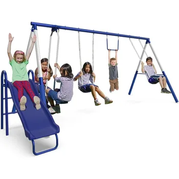 Heavy-Duty Backyard Kids Swing Set 1