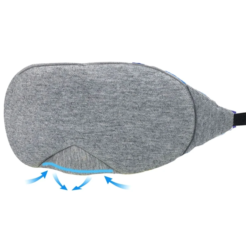 Sleep Mask for Men Women Eye Mask for Sleeping Heavy Light Blocking Blindfold Drop Shipping 4