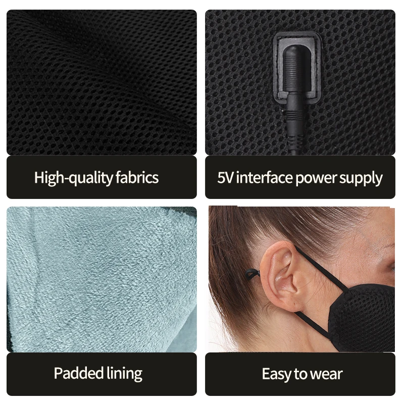 Electric Heating Nasal Pad -- 3-Gear Heat & Vibration, for Recovery & Warmth Relieves Rhinitis Allergy ,For Home Office Use