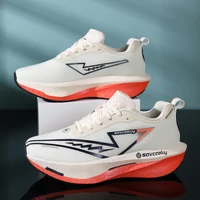 Running Shoes Carbon Board Speciality Marathon Men Sports Breathable Lightweight Women's Comfortable Athletic Nonskid Sneakers 1