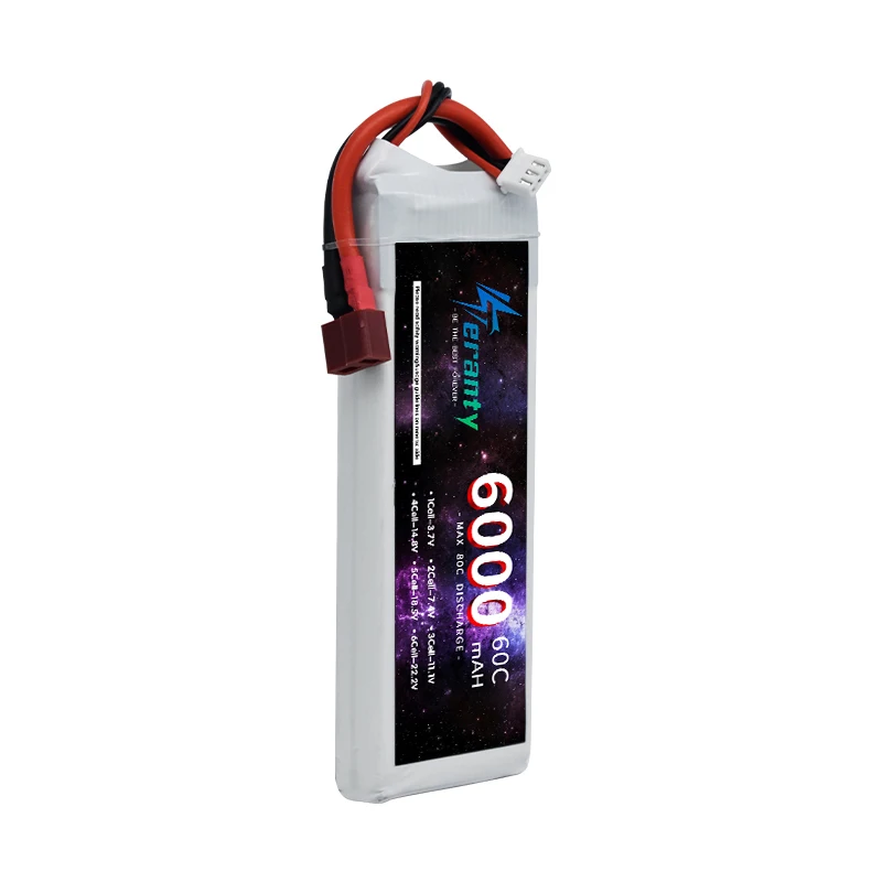 Batterie LiPo 2S 7.4V 1500-2700mAh 45C pour RC - XT60/T Plug