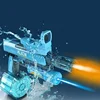 Automatic Burst Water Gun Toy With Double LED Electric Glock Shooting Water Pistol Beach Swimming Pool Toys for Boys Adult Gifts 3