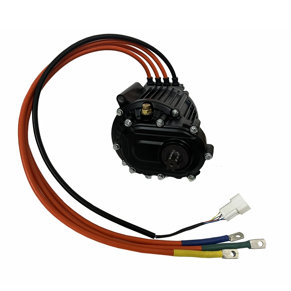 QS 120 35H 1200W Mid Drive Motor with ND72240 Fardriver Controller DKD Display Mainline Harness