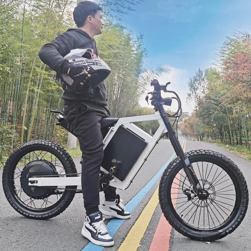 Ce En15194 Prijs Bommenwerper Euro Bike Sur Ron Bee Elektrische Motorfiets Sun Ron Ebike 72V Rode Elektrische Stad E Fiets