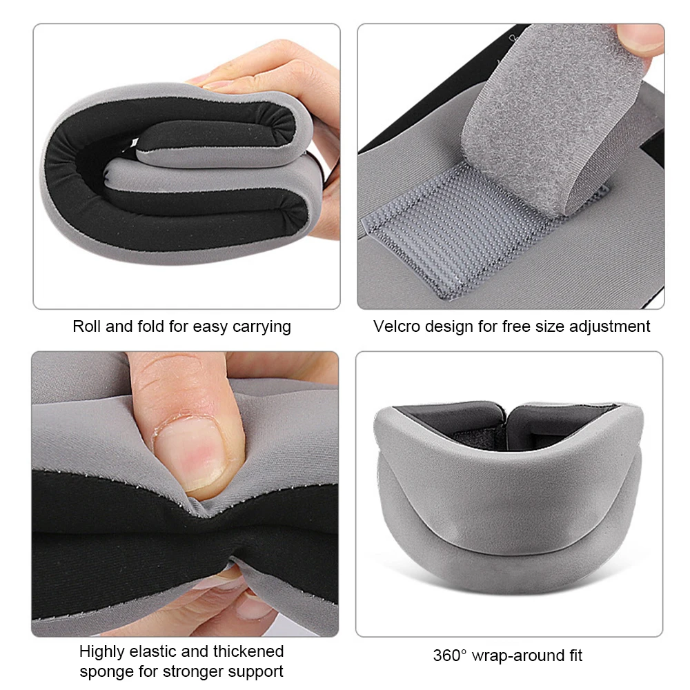 Adjustable Neck Support Cervical Brace Neck Stretcher Chiropractic Posture Corrector Relief Neck Pain Cervical Traction Device 3
