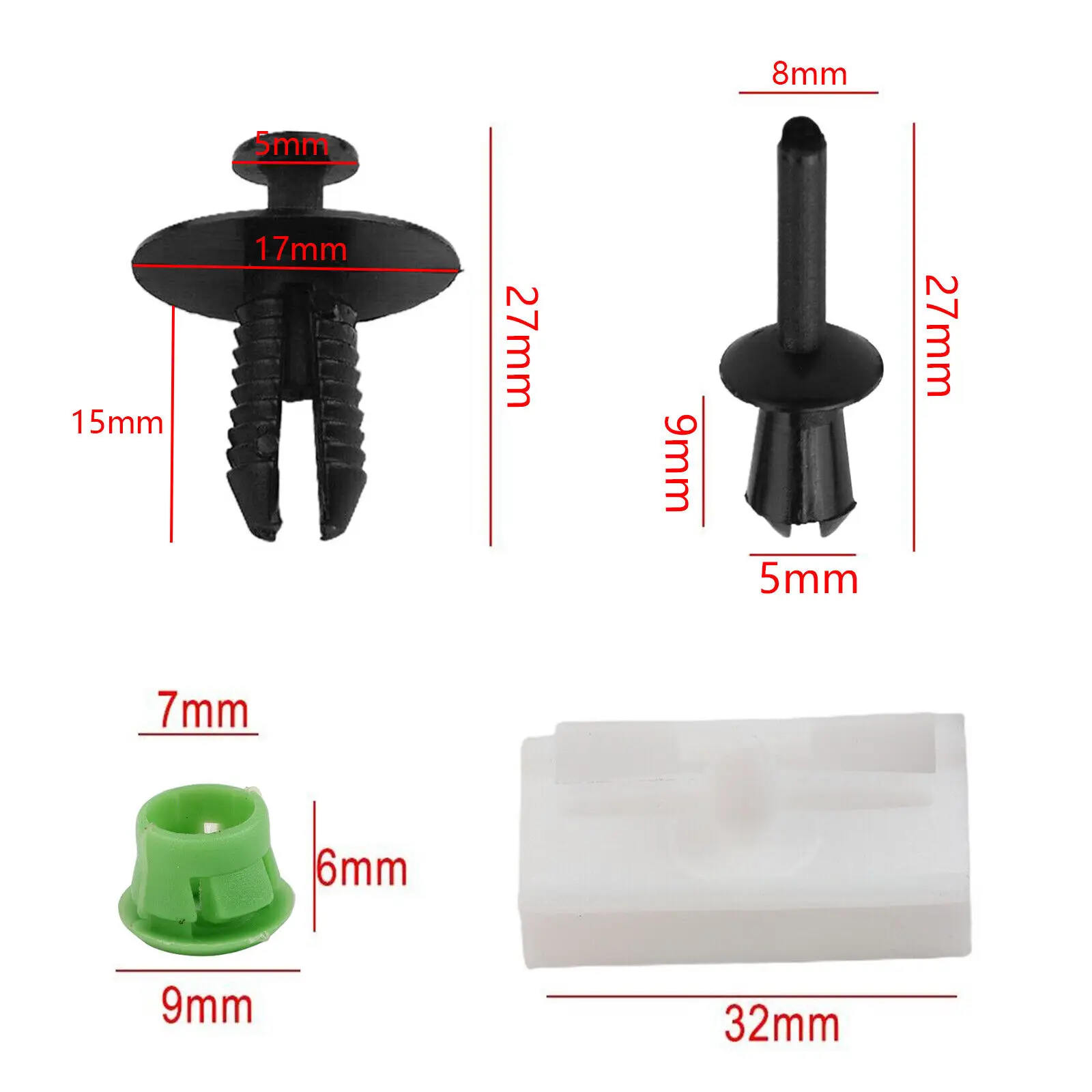 Рисунок 2 - комплект фитингов для боковой юбки