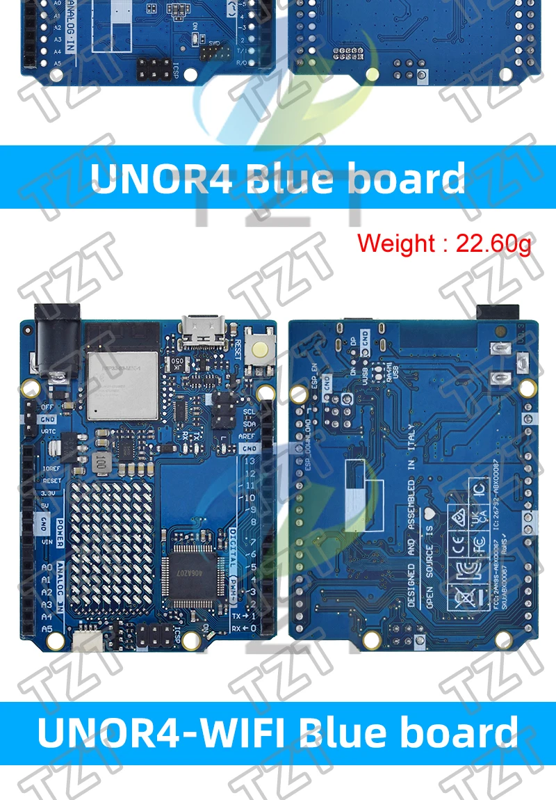 TZTUNO R4 minima TYPE-C WIFI Entwicklungsboard-Modul Verbesserte Version Kompatibel mit Offiziellem Motherboard für Arduino – Detail 7