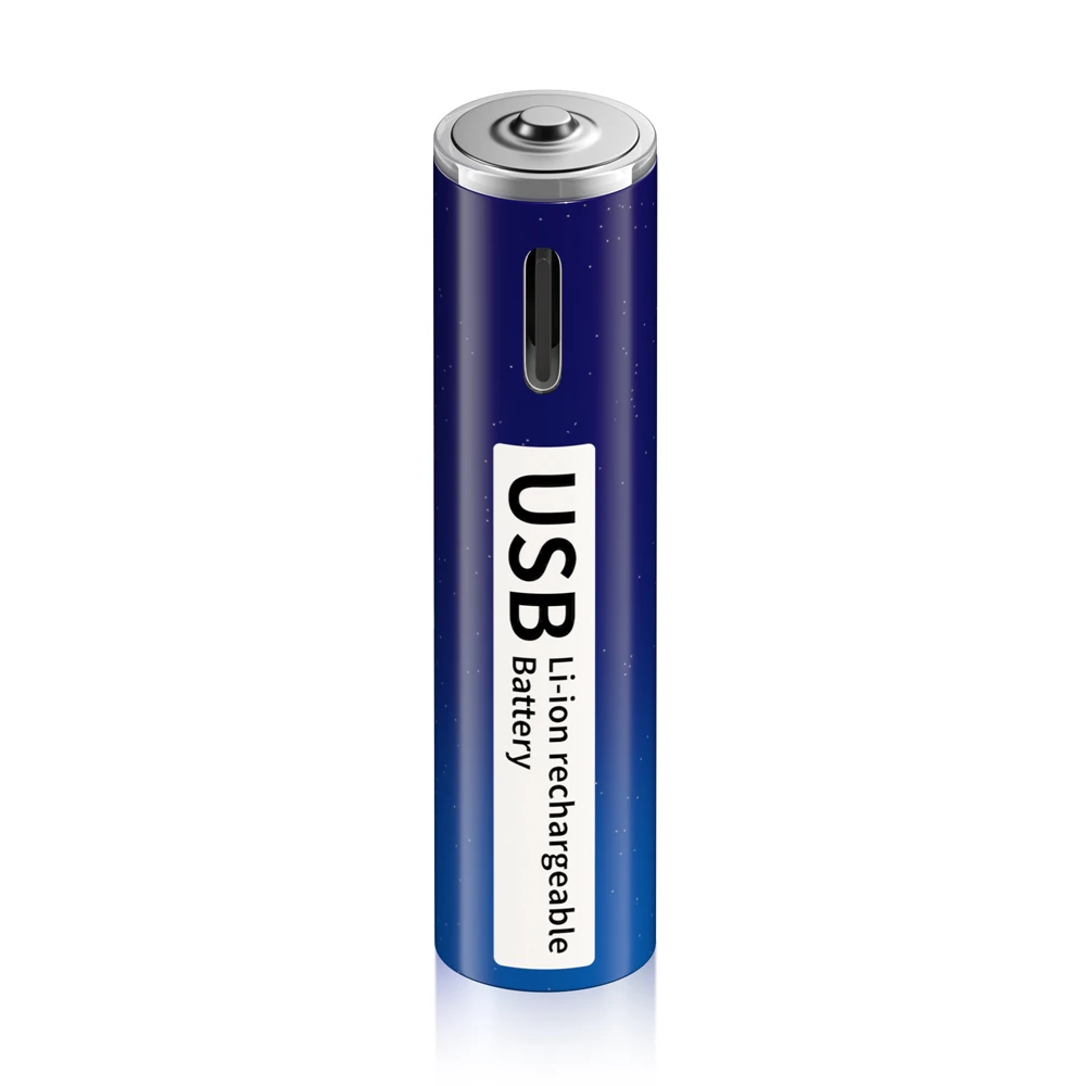 1.5V AA USB Rechargeable Li-ion AA Battery 3600mWh +USB 1.5V AAA Lithium Rechargeable Battery AAA 1110mWh with USB Cable — view 6