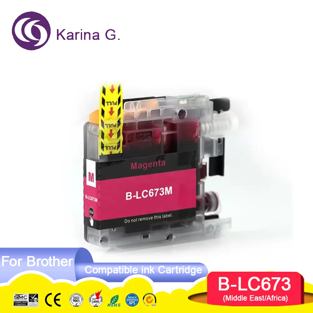LC673 Compatible color Ink Cartridge LC673 for  MFC-J2320 MFC-J2720 Printer