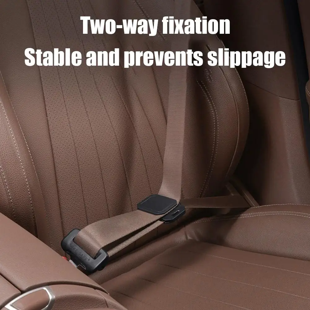 카시트 벨트 조절 클립 고품질 PC 플라스틱 범용 폭 어깨 목 편안함을 위한 오픈/클로즈 버클 포함