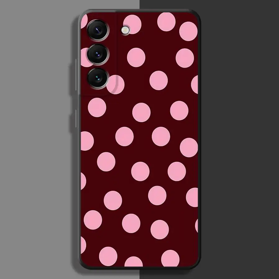 Retro Polka Dot Pattern Phone Case