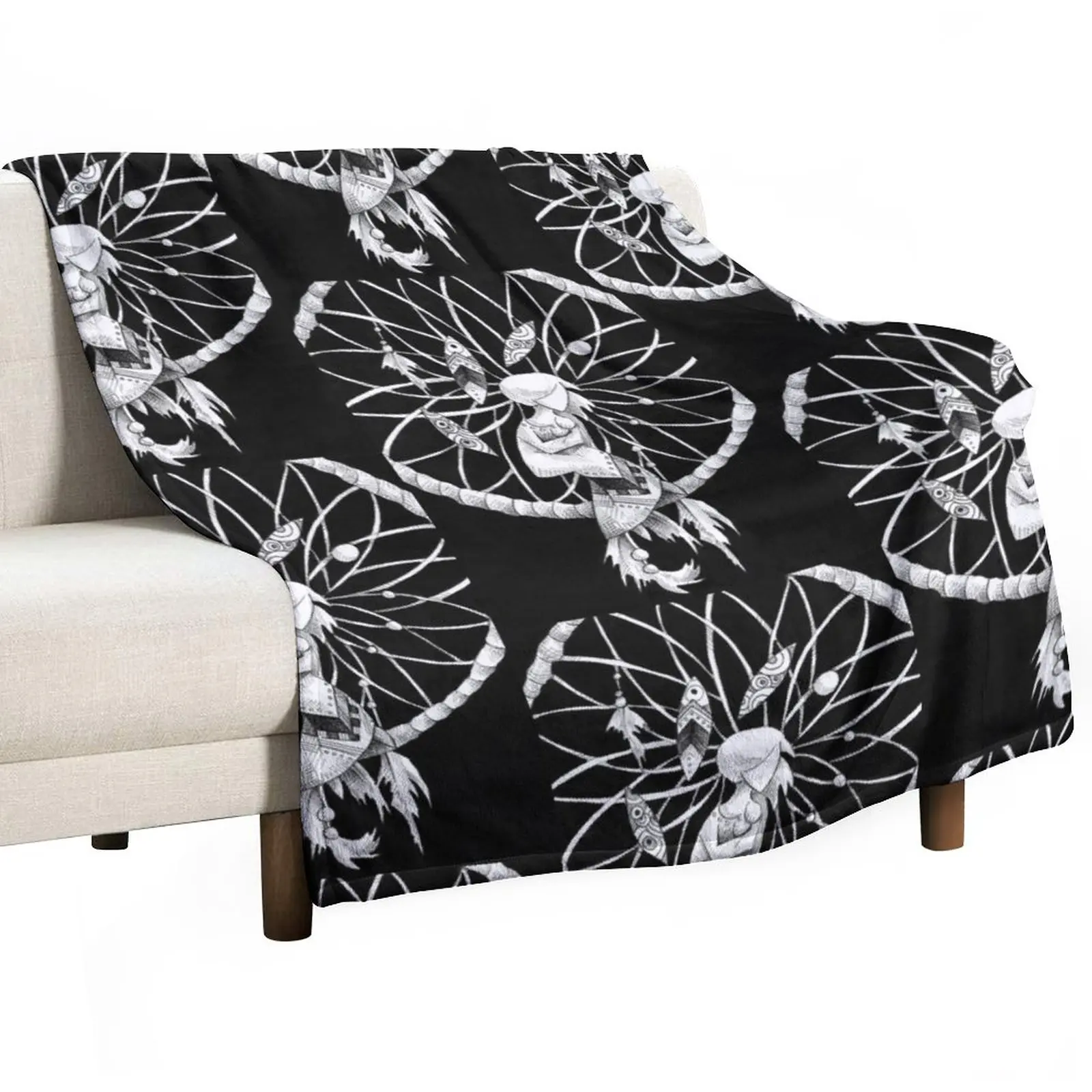 

Dream Catcher Throw Blanket Vintage Blanket Decorative Blankets