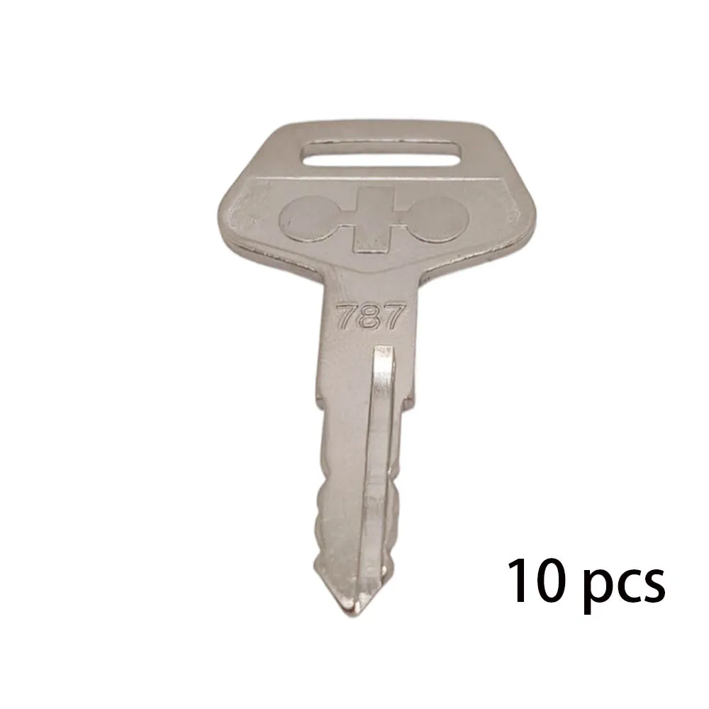 Set of 10 For Komatsu Heavy Equipment 787 set of 10 Key Excavator Dozer Loader Backhoe Starter