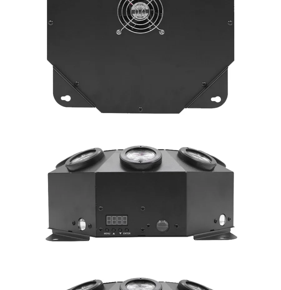 New RGBW Bee Eye 5 In1 Led Laser Beam Spider Disco Moving Head Light By DMX Cont