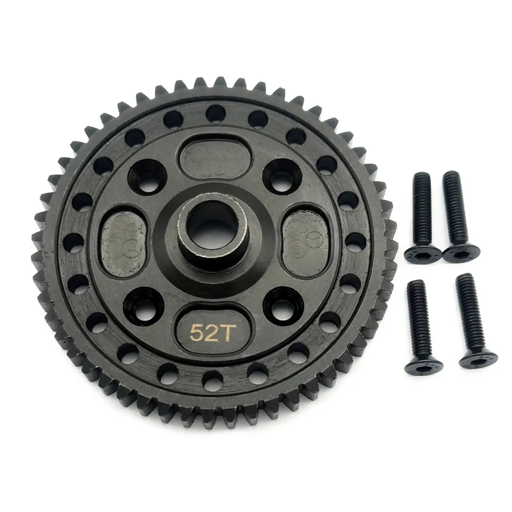 45 # Acciaio Duro Super Gear 52T M1.0 Per Traxxas 1/8 Sledge 9652
