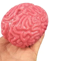Novelty Squishy Brain Toy Squeezable Fun Toys Relieve Stress Ball Cure Toy Cartoon Animal Squeeze Nostress Toy Kids Adults Toy 2
