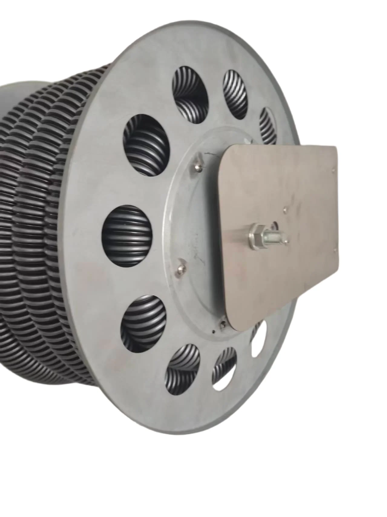 Vacuum Hose Reel With 30ft Extension Retractable Hose, 1-1/4'' Wall Mount Vacuum