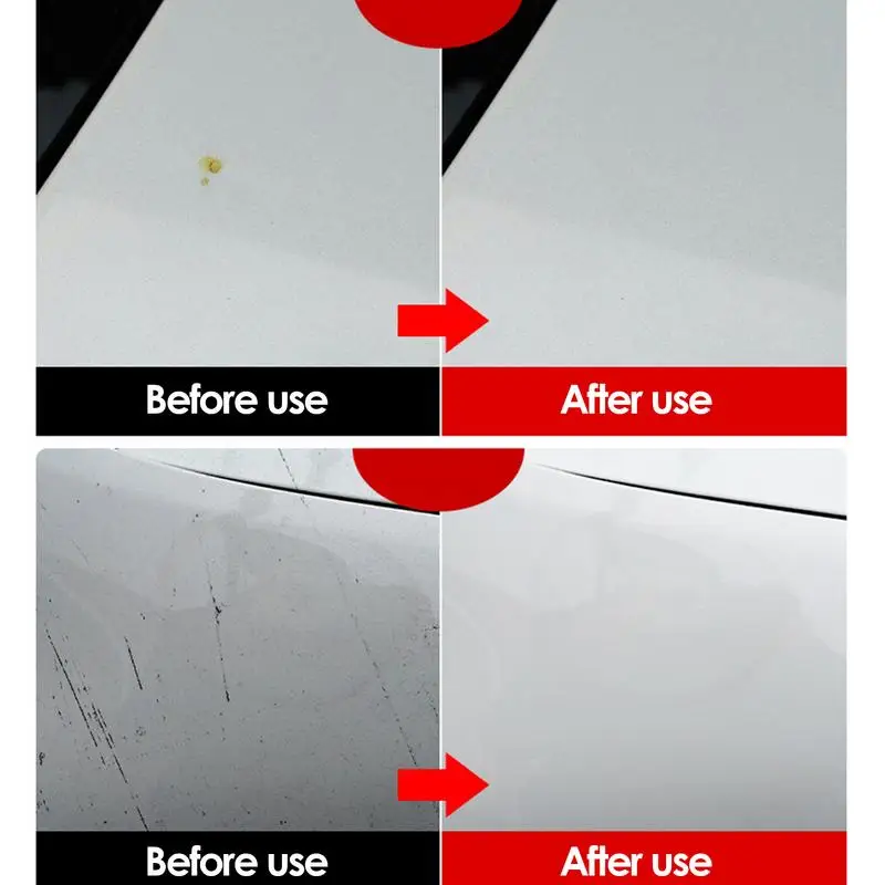 120ml Car Scratch Remover Wax High-Gloss Shine Wax Auto Polish Paint Restorer Car Cleaning Supplies for Vehicle Motorcycle