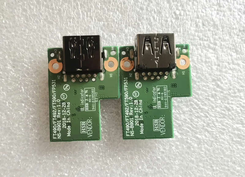 Originale Ns-B901 Per Lenovo Thinkpad T490 P43S T590 P53S Scheda Usb 02 Hk995